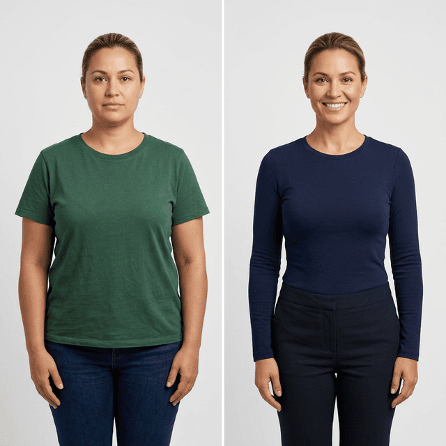 Antes e depois de Keila